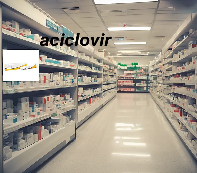 Aciclovir crema requiere receta medica